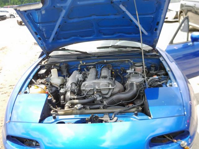 JM1NA3513L0121907 - 1990 MAZDA MX-5 MIATA BLUE photo 7