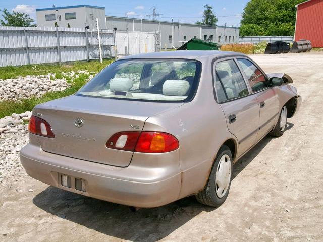 2T1BR12E8XC740909 - 1999 TOYOTA COROLLA VE BEIGE photo 4