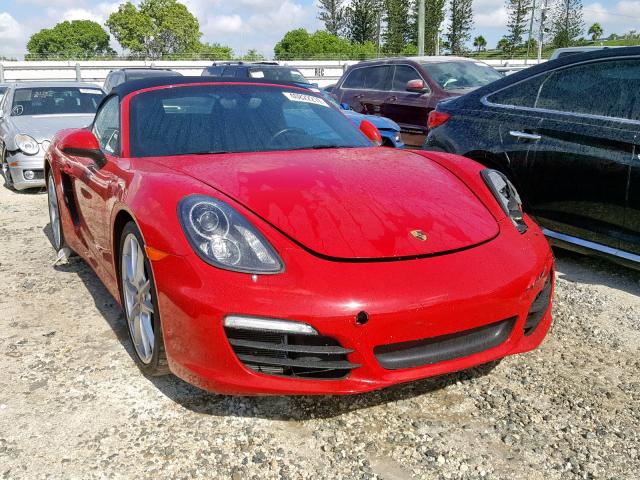 WP0CA2A89FS121052 - 2015 PORSCHE BOXSTER RED photo 1