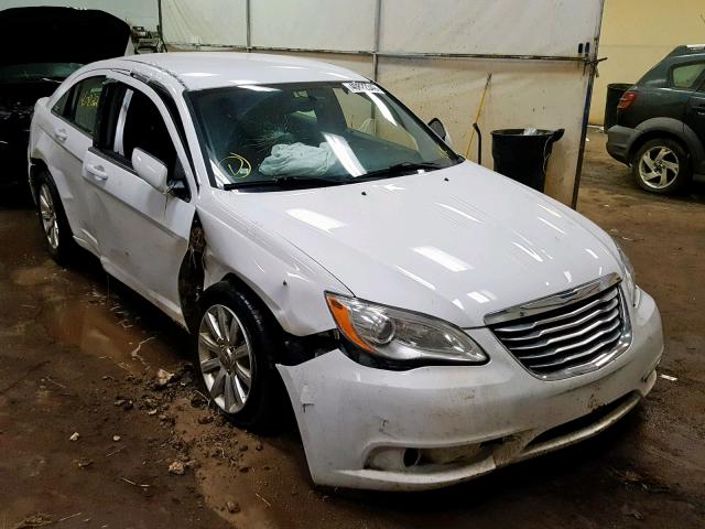 1C3CCBBB4DN674146 - 2013 CHRYSLER 200 TOURIN WHITE photo 1