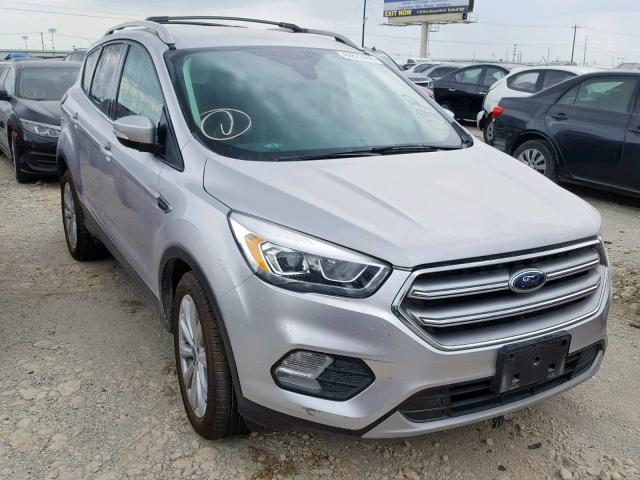 1FMCU0JD8HUB21202 - 2017 FORD ESCAPE TIT SILVER photo 1