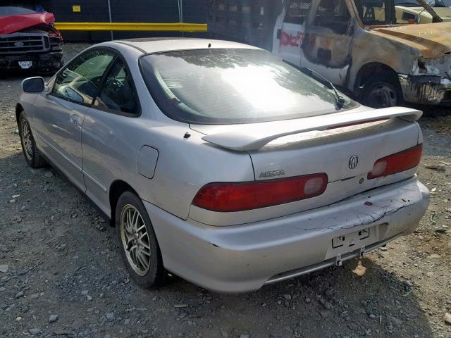 JH4DC4466YS004955 - 2000 ACURA INTEGRA GS GRAY photo 3