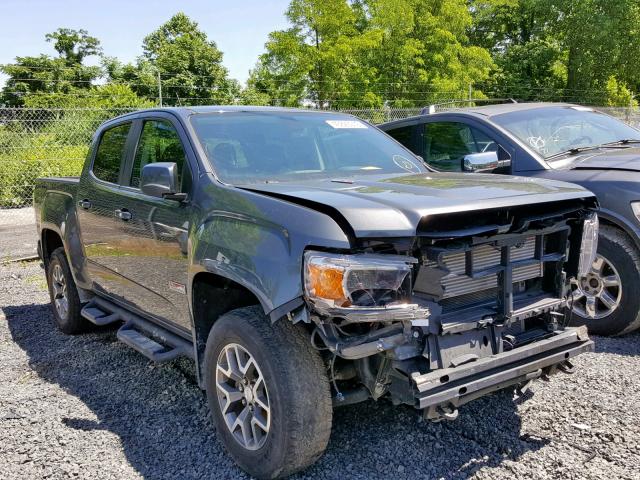 1GTG5CE12G1207643 - 2016 GMC CANYON SLE GRAY photo 1