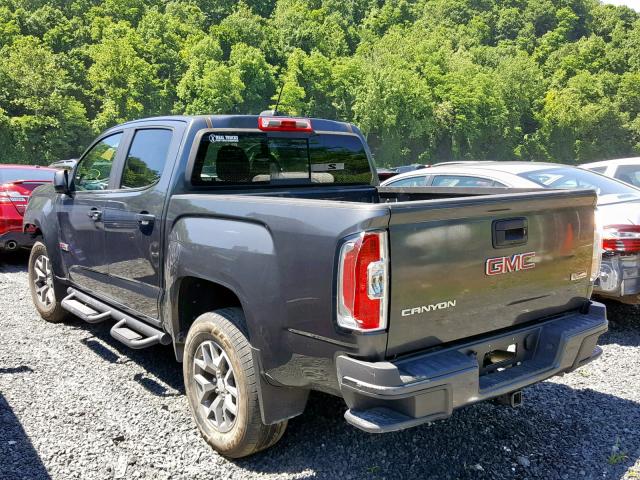 1GTG5CE12G1207643 - 2016 GMC CANYON SLE GRAY photo 3