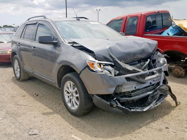 2FMDK38C19BA30143 - 2009 FORD EDGE SEL GRAY photo 1