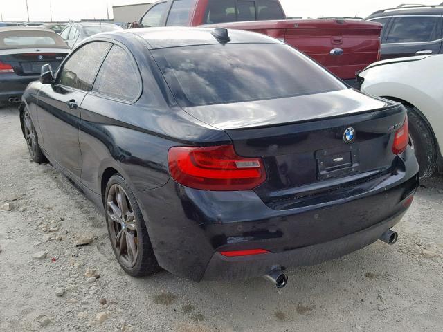 WBA1J7C57FV253682 - 2015 BMW M235I BLACK photo 3