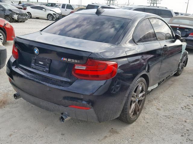 WBA1J7C57FV253682 - 2015 BMW M235I BLACK photo 4