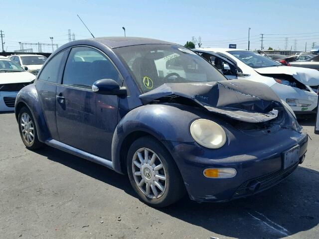 3VWCK31C14M411568 - 2004 VOLKSWAGEN NEW BEETLE Blau Foto 1