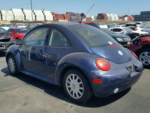 3VWCK31C14M411568 - 2004 VOLKSWAGEN NEW BEETLE Blau Foto 3