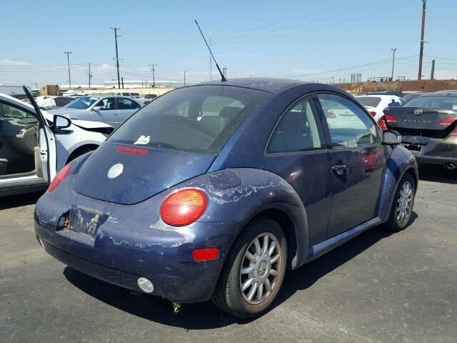 3VWCK31C14M411568 - 2004 VOLKSWAGEN NEW BEETLE Blau Foto 4