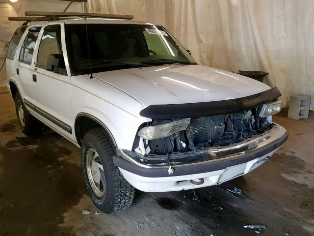 1GNDT13W5Y2174524 - 2000 CHEVROLET BLAZER WHITE photo 9