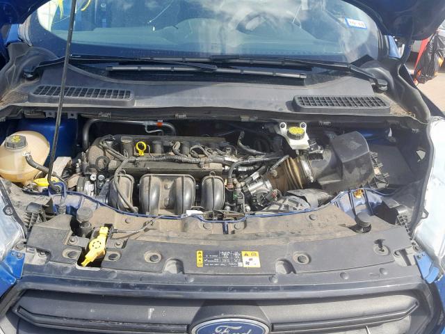 1FMCU0F78HUB79099 - 2017 FORD ESCAPE S BLUE photo 7