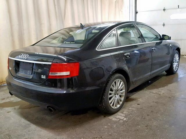 WAUDH74F77N096480 - 2007 AUDI A6 3.2 QUA BLACK photo 4