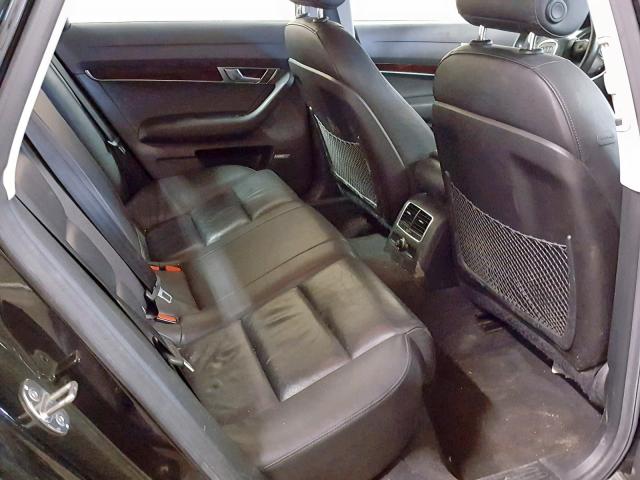 WAUDH74F77N096480 - 2007 AUDI A6 3.2 QUA BLACK photo 6