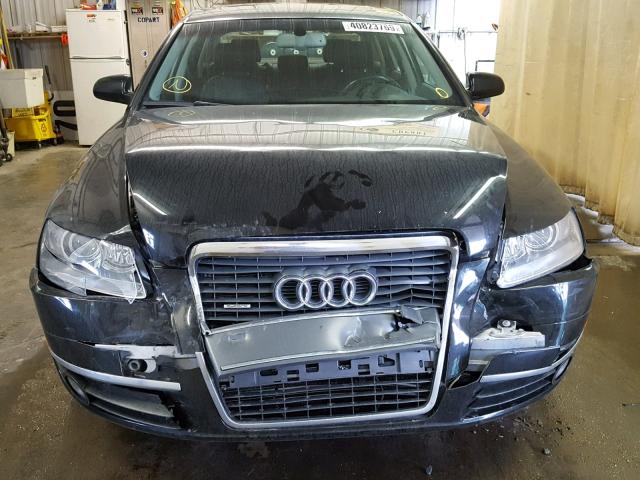 WAUDH74F77N096480 - 2007 AUDI A6 3.2 QUA BLACK photo 9