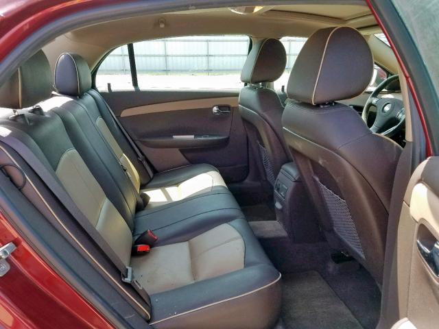 1G1ZE5E19BF116930 - 2011 CHEVROLET MALIBU LTZ 红色 照片 6