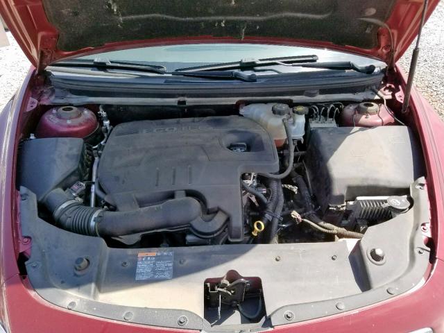 1G1ZE5E19BF116930 - 2011 CHEVROLET MALIBU LTZ 红色 照片 7