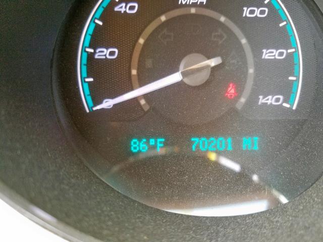 1G1ZE5E19BF116930 - 2011 CHEVROLET MALIBU LTZ 红色 照片 8