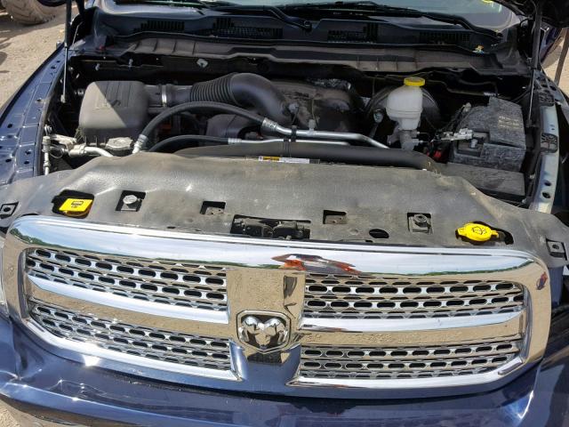 1C6RR7NT2JS108822 - 2018 RAM 1500 LARAM BLUE photo 7