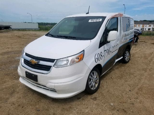 3N63M0ZN2FK692065 - 2015 CHEVROLET CITY EXPRE WHITE photo 2