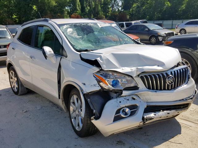 KL4CJDSB3EB638197 - 2014 BUICK ENCORE PRE WHITE photo 1