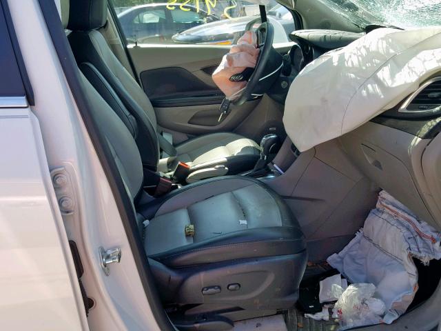 KL4CJDSB3EB638197 - 2014 BUICK ENCORE PRE WHITE photo 5