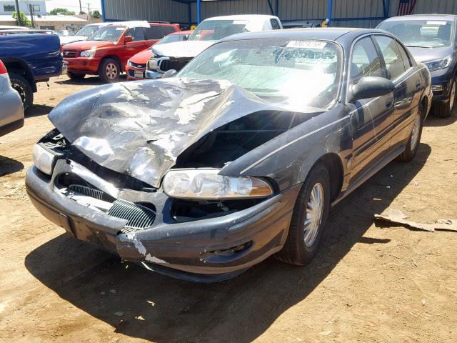 1G4HR54K63U274765 - 2003 BUICK LESABRE LI BLUE photo 2