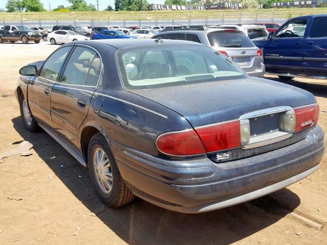 1G4HR54K63U274765 - 2003 BUICK LESABRE LI BLUE photo 3