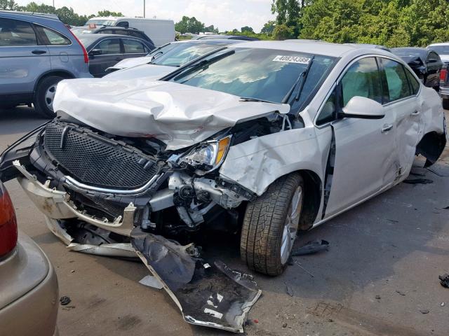 1G4PR5SK2E4135637 - 2014 BUICK VERANO CON WHITE photo 2