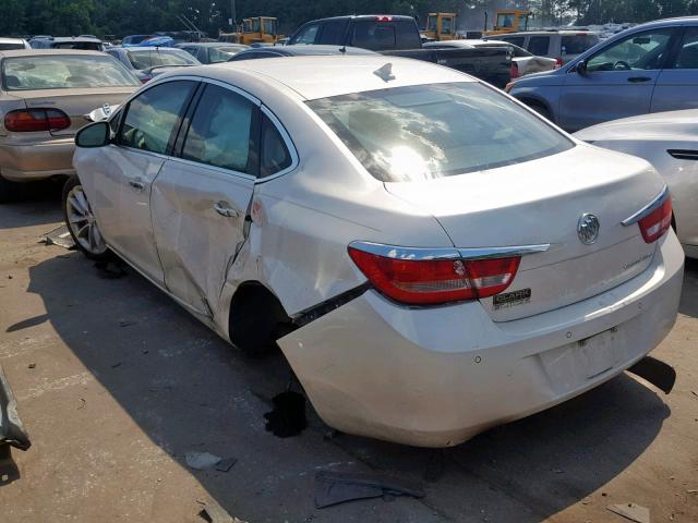 1G4PR5SK2E4135637 - 2014 BUICK VERANO CON WHITE photo 3