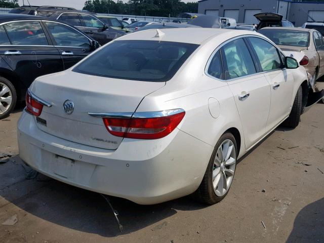 1G4PR5SK2E4135637 - 2014 BUICK VERANO CON WHITE photo 4