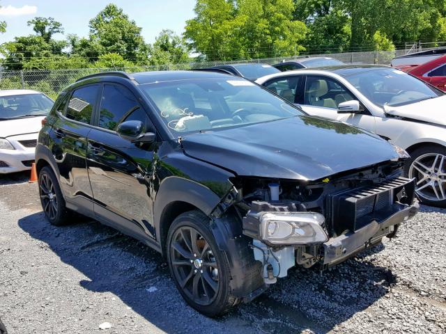 KM8K62AA0JU161433 - 2018 HYUNDAI KONA SEL BLACK photo 1