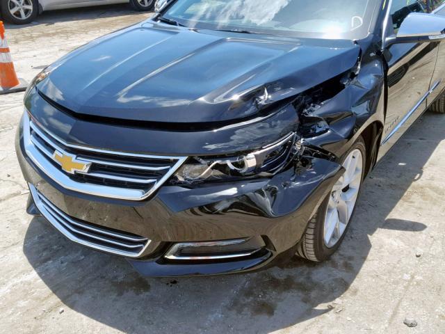 1G1105S32KU137437 - 2019 CHEVROLET IMPALA PRE შავი ფოტო 9