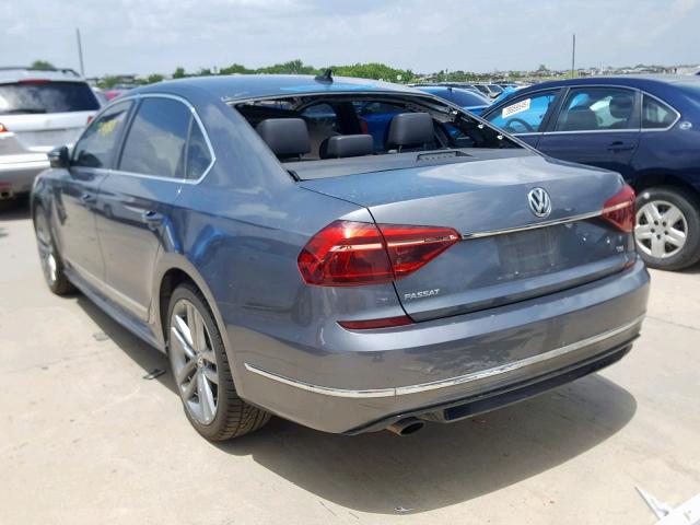 1VWDT7A39HC027098 - 2017 VOLKSWAGEN PASSAT R-L GRAY photo 3
