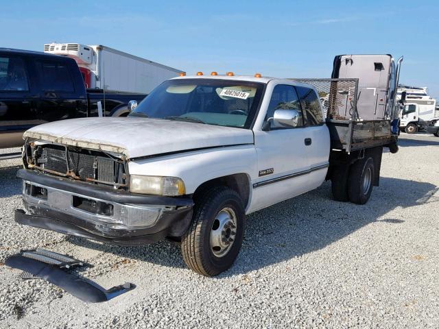 3B7MC33C5TM191058 - 1996 DODGE RAM 3500 WHITE photo 2