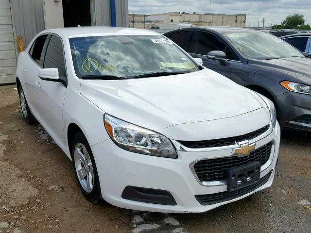 1G11C5SAXGU126778 - 2016 CHEVROLET MALIBU LIM WHITE photo 1