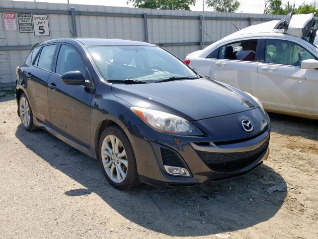 JM1BL1H57A1340540 - 2010 MAZDA 3 S BLACK photo 1