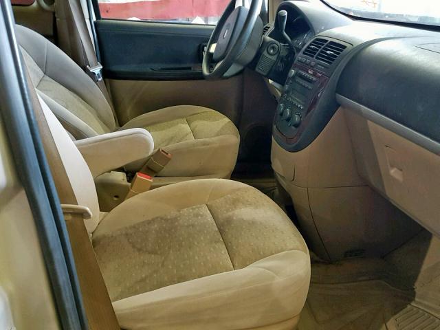 1GNDU23W27D187009 - 2007 CHEVROLET UPLANDER L TAN photo 5