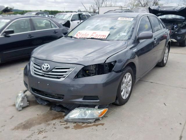 4T1BB46KX7U004039 - 2007 TOYOTA CAMRY NEW GRAY photo 2