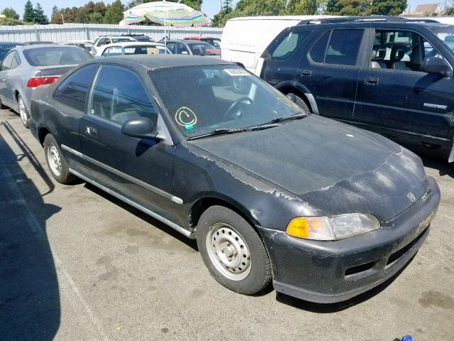 2HGEJ2124SH542720 - 1995 HONDA CIVIC DX BLACK photo 1