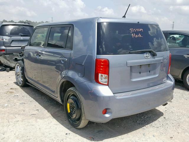 JTLZE4FE5CJ028009 - 2012 TOYOTA SCION XB 灰色 照片 3