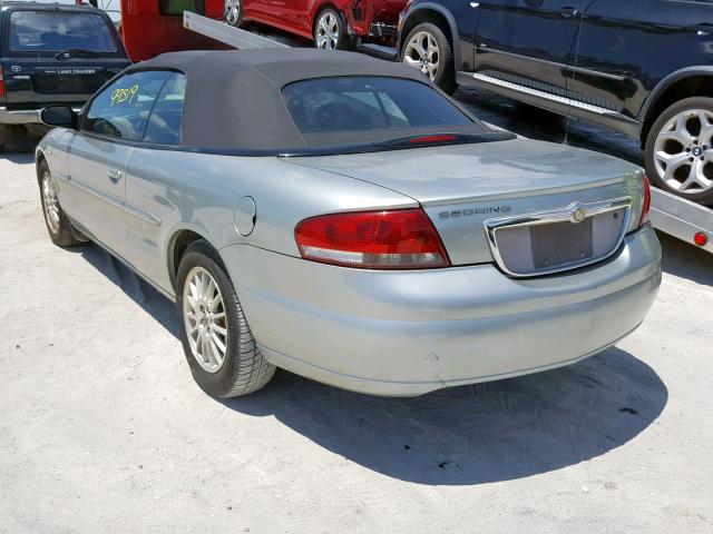 1C3EL55R95N566786 - 2005 CHRYSLER SEBRING TO SILVER photo 3