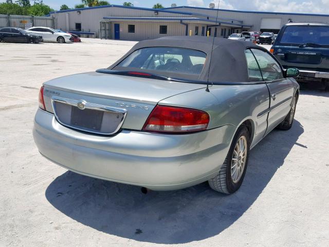 1C3EL55R95N566786 - 2005 CHRYSLER SEBRING TO SILVER photo 4