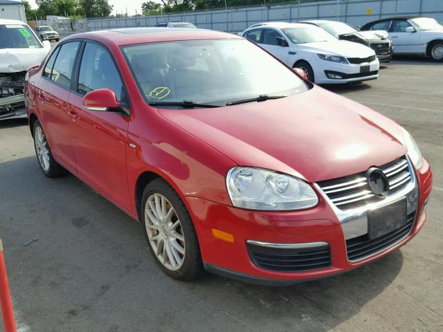 3VWRA71K58M175332 - 2008 VOLKSWAGEN JETTA WOLF RED photo 1