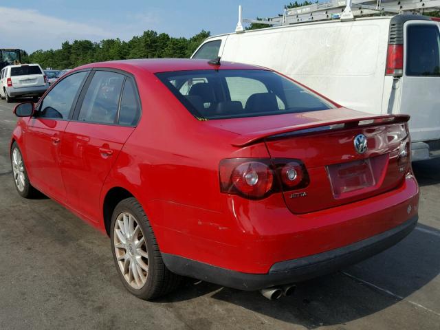 3VWRA71K58M175332 - 2008 VOLKSWAGEN JETTA WOLF RED photo 3