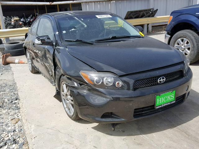 JTKDE167280243715 - 2008 TOYOTA SCION TC BLACK photo 1