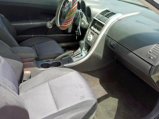 JTKDE167280243715 - 2008 TOYOTA SCION TC BLACK photo 5