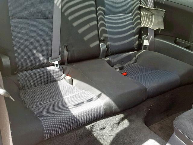JTKDE167280243715 - 2008 TOYOTA SCION TC BLACK photo 6