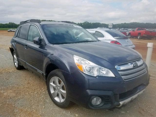 4S4BRDLC1E2312394 - 2014 SUBARU OUTBACK 3. BLUE photo 1