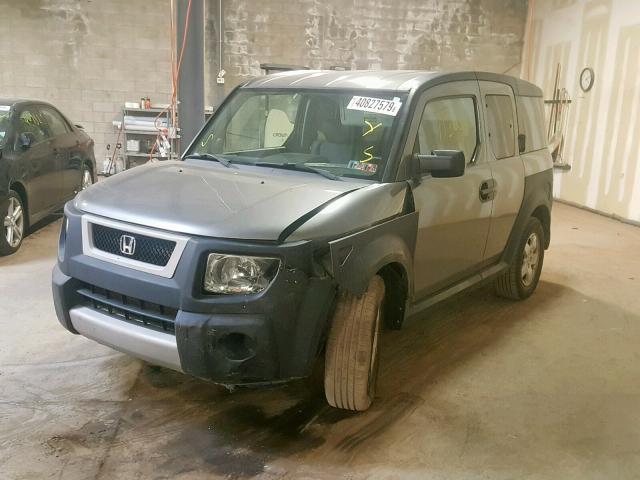 5J6YH28675L024375 - 2005 HONDA ELEMENT EX GRAY photo 2